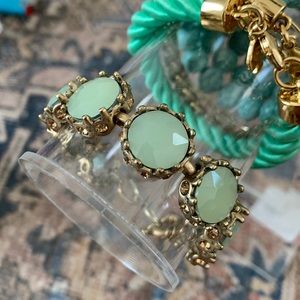 Turquoise/Mint Statement Bracelet